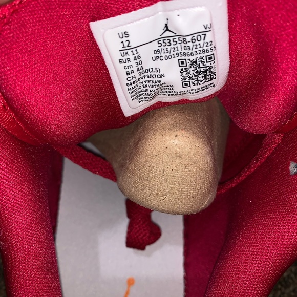 Jordan 1 Low “Cardinal Red” size 12 - Picture 3 of 7